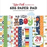 Echo Park My Little Boy 6x6 Inch Paper Pad (MLB357023) (OUTLET)