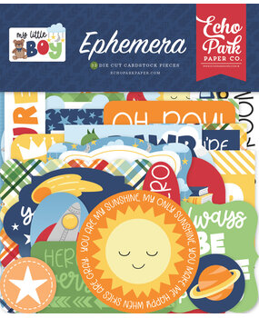 Echo Park My Little Boy Ephemera (MLB357024) (OUTLET)