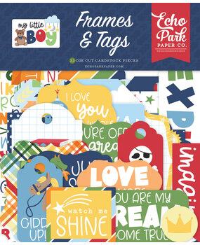 Echo Park My Little Boy Frames & Tags (MLB357025) (OUTLET)