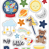 Echo Park My Little Boy Puffy Stickers (MLB357066) (OUTLET)