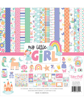 Echo Park My Little Girl 12x12 Inch Collection Kit (MLG358016) (OUTLET)