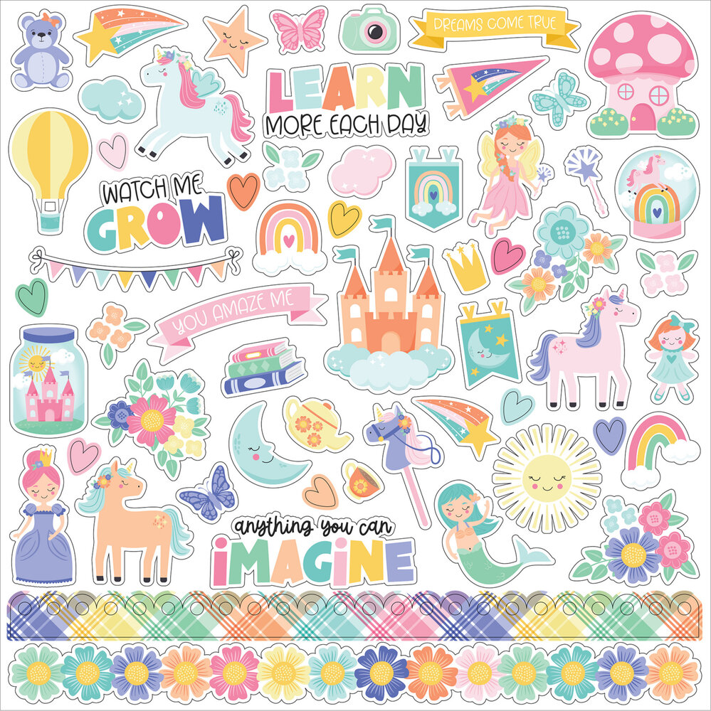 Echo Park My Little Girl 12x12 Inch Collection Kit (MLG358016) (OUTLET)