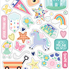 Echo Park My Little Girl Chipboard Accents (MLG358021) (OUTLET)
