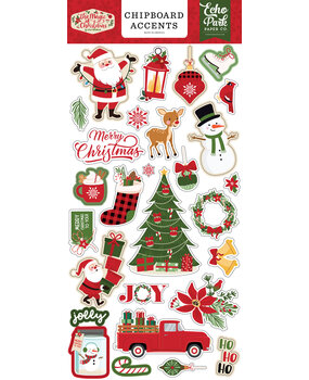 Echo Park The Magic Of Christmas Chipboard Accents (MOC286021) (OUTLET)