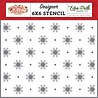Echo Park Magic Of Snowfall Stencil (MOC286033) (OUTLET)