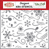 Echo Park Blizzard Magic Stencil (MOC286035) (OUTLET)