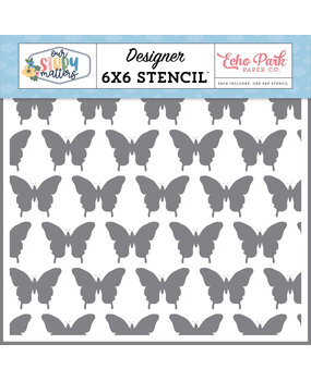 Echo Park Simply The Best Butterflies Stencil (MSM317033) (OUTLET)