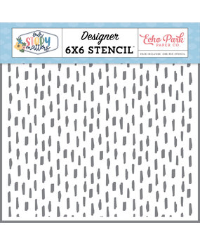 Echo Park Take Note Dashes Stencil (MSM317034) (OUTLET)