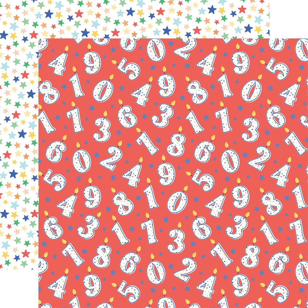 Echo Park Make A Wish Birthday Boy 12x12 Inch Collection Kit (MWB348016) (OUTLET)