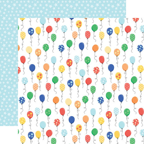 Echo Park Make A Wish Birthday Boy 6x6 Inch Paper Pad (MWB348023) (OUTLET)