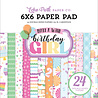 Echo Park Make A Wish Birthday Girl 6x6 Inch Paper Pad (MWG349023) (OUTLET)