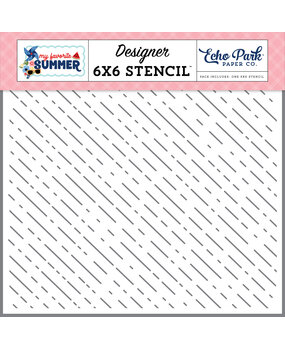 Echo Park Summer Rays Stencil (MYS273033) (OUTLET)