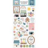 Echo Park New Day Chipboard Accents (ND267021) (OUTLET)