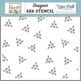 Echo Park Mini Blooms Stencil (ND267035) (OUTLET)