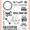 Echo Park Nice To Meet You Designer Stamps (OBA301045) (OUTLET)