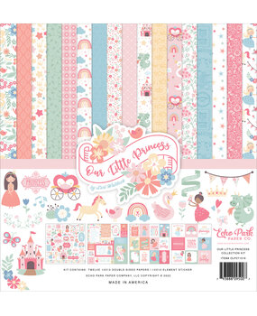 Echo Park Our Little Princess 12x12 Inch Collection Kit (OLP271016) (OUTLET)