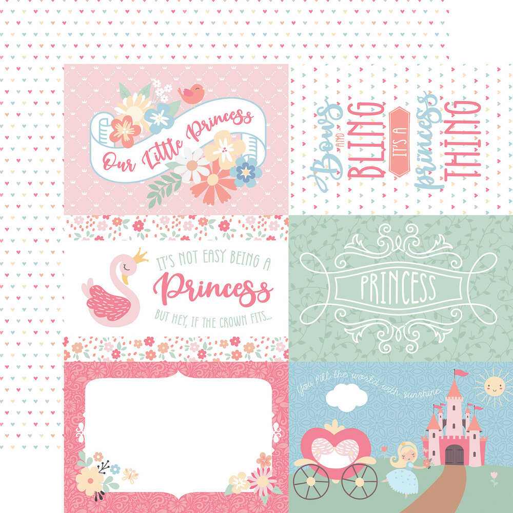 Echo Park Our Little Princess 12x12 Inch Collection Kit (OLP271016) (OUTLET)