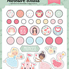 Echo Park Our Little Princess Adhesive Brads (OLP271020) (OUTLET)