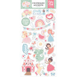 Echo Park Our Little Princess Chipboard Accents (OLP271021) (OUTLET)