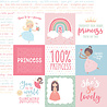 Echo Park Our Little Princess 6x6 Inch Paper Pad (OLP271023) (OUTLET)
