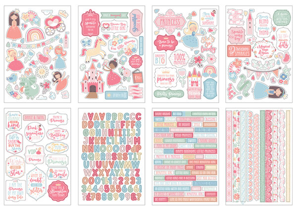 Echo Park Our Little Princess Sticker Book (OLP271029) (OUTLET)