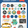 Echo Park Off To School Adhesive Brads (OTS370020) (OUTLET)