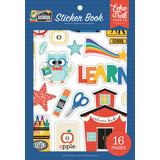 Echo Park Off To School Sticker Book (OTS370029) (OUTLET)
