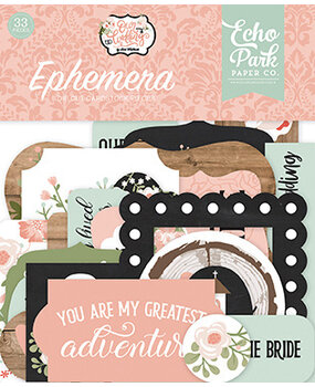 Echo Park Our Wedding Ephemera (OW224024) (OUTLET)