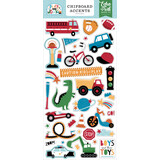 Echo Park Play All Day Boy Chipboard Accents (PAB269021) (OUTLET)