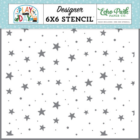 Echo Park Star Bright Stencil (PAB269033) (OUTLET)