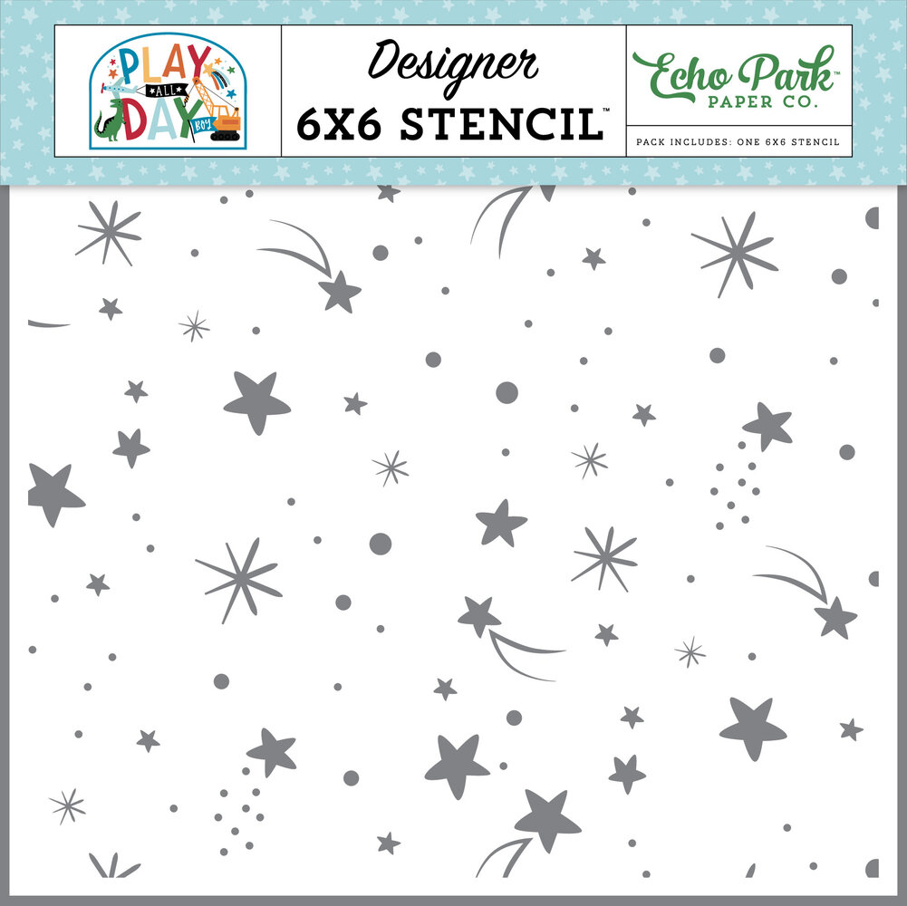 Echo Park Shoot For The Stars Stencil (PAB269034) (OUTLET)