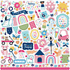 Echo Park Play All Day Girl 12x12 Inch Collection Kit (PAG268016) (OUTLET)