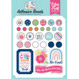 Echo Park Play All Day Girl Adhesive Brads (PAG268020) (OUTLET)