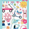 Echo Park Play All Day Girl Sticker Book (PAG268029) (OUTLET)
