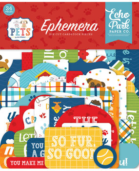 Echo Park Pets Ephemera (PET293024) (OUTLET)