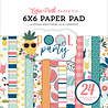 Echo Park Pool Party 6x6 Inch Paper Pad (POP240023) (OUTLET)