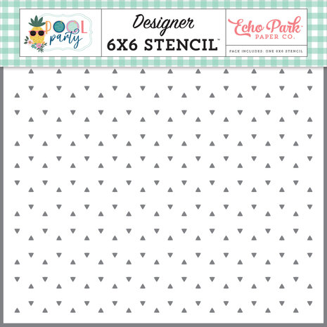 Echo Park Summer Sprinkles Stencil (POP240033) (OUTLET)