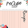 Echo Park Summer Recipe Cards (RC106) (OUTLET)