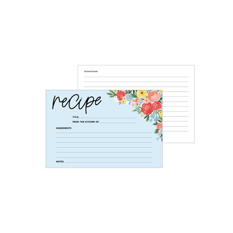 Echo Park Summer Recipe Cards (RC106) (OUTLET)