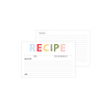 Echo Park Summer Recipe Cards (RC106) (OUTLET)