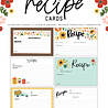 Echo Park Sunflower Summer Recipe Cards (RC107) (OUTLET)