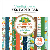 Echo Park Summer Adventure 6x6 Inch Paper Pad (SA180023) (OUTLET)
