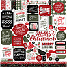 Echo Park Salutations Christmas 12x12 Inch Element Sticker (SAC255014) (OUTLET)