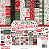 Echo Park Salutations Christmas 12x12 Inch Collection Kit (SAC255016) (OUTLET)