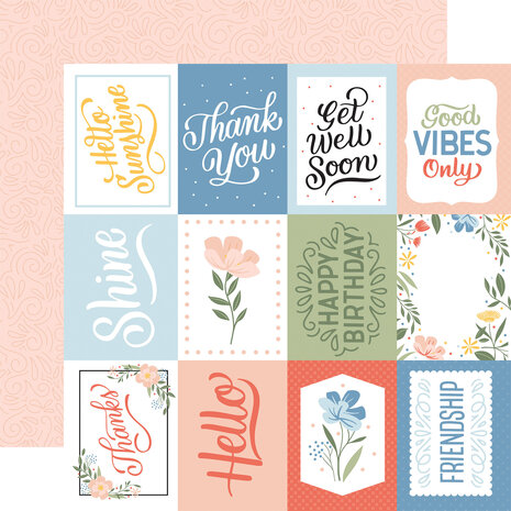 Echo Park Salutations No.1 Collection Kit (SAN244016) (OUTLET)