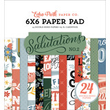 Echo Park Salutations No.2 6x6 Inch Paper Pad (SANO272023) (OUTLET)