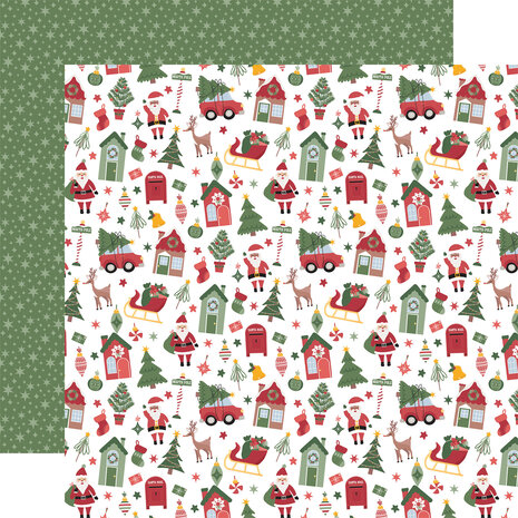 Echo Park Santa Claus Lane 12x12 Inch Collection Kit (SCL287016) (OUTLET)