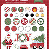 Echo Park Santa Claus Lane Adhesive Brads (SCL287020) (OUTLET)