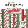 Echo Park Santa Claus Lane 6x6 Inch Cardmakers Mega Pad (SCL287031) (OUTLET)