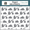Echo Park Stork Delivery Day Stencil (SDB353033) (OUTLET)